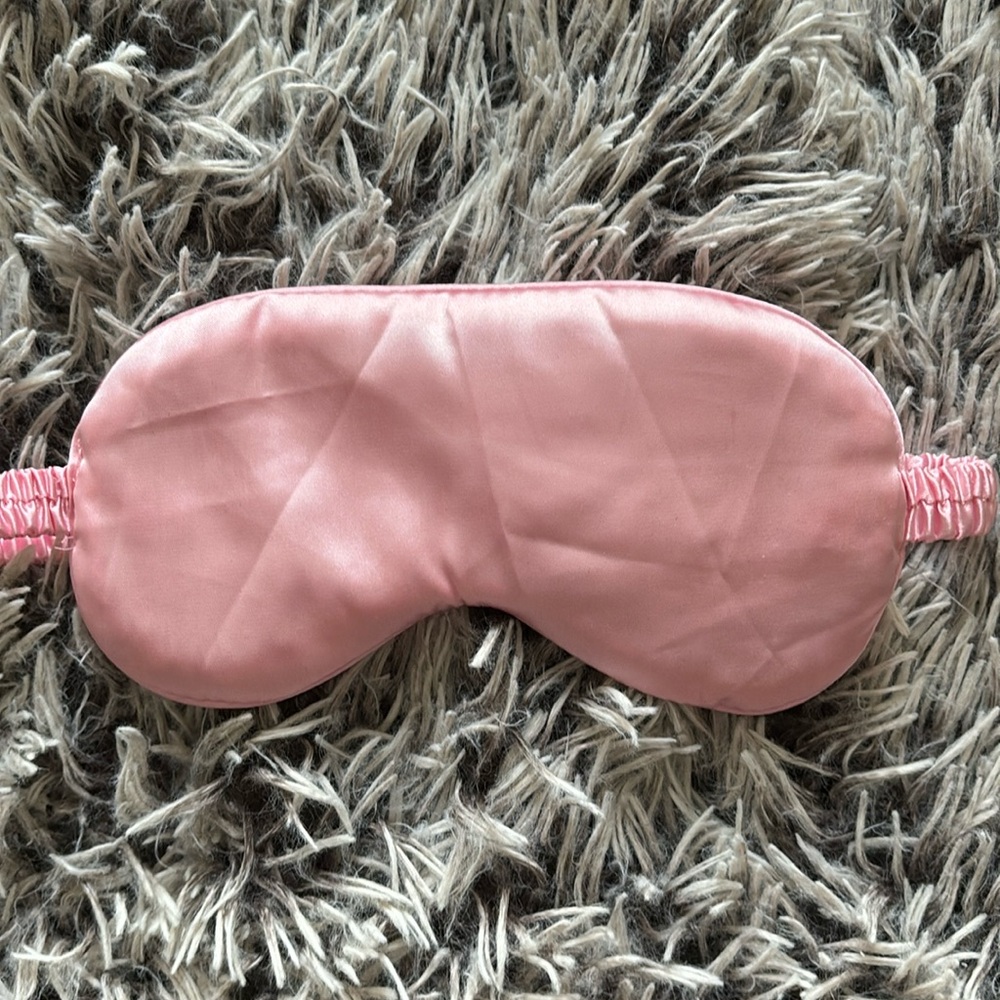 pink sleeping mask